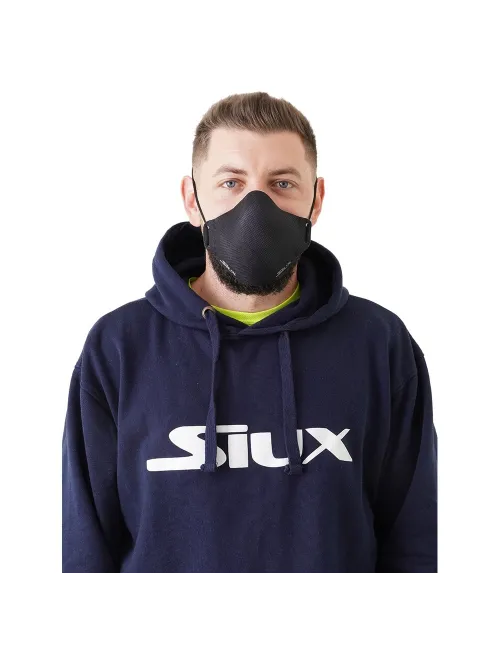 Mascarilla Siux H020 Negro | Ofertas de padel