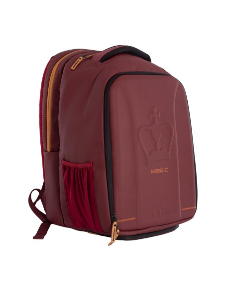 Rucksack Black Crown Magic Bordeaux/Gold