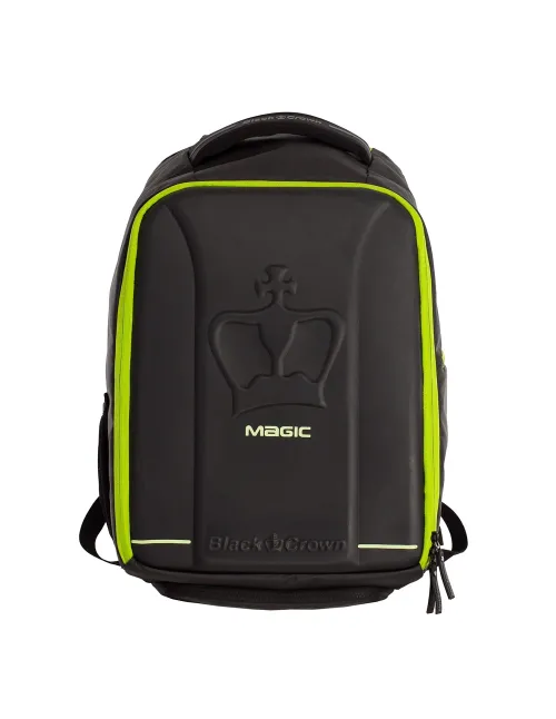 Black Crown Magic Backpack Black/Yellow | Ofertas de padel