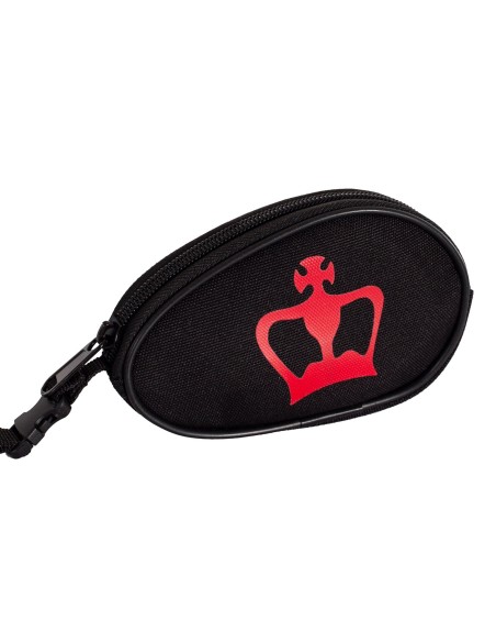 BLACK CROWN COIN PURSE BLACK/RED A003736 | Ofertas de padel