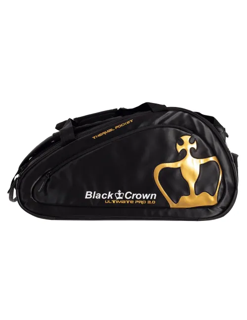 Black Crown Ultimate Pro 2.0 Nero/Oro Portaracchette |Padel offers