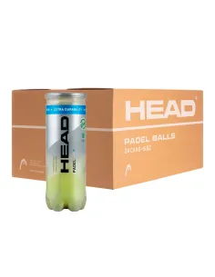 BOX OF 24 CANS OF 3 BALLS HEAD PADEL PRO + 540203