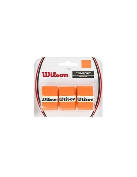 Pro Overgrip Wilson Burn Naranja Wrz470820 | Ofertas de pádel