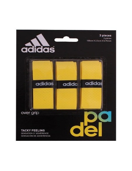 Overgrip Adidas 3 Units Yellow | Ofertas de padel