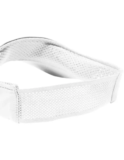 Visor Cap Asics Prfm White | Ofertas de padel