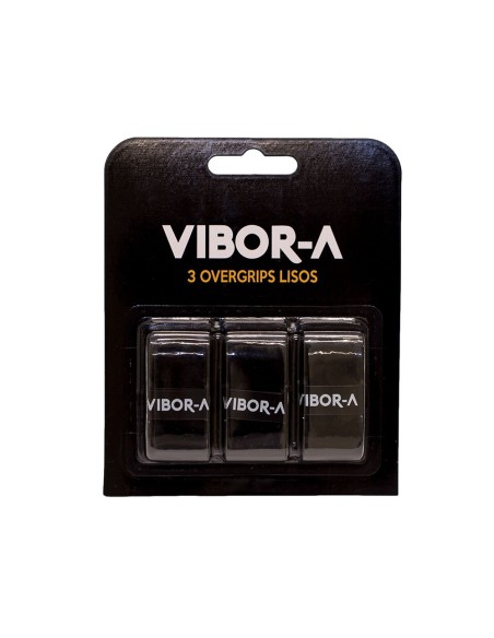Blister Overgrips Vibora Pro X3 Glatt Schwarz
