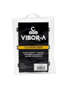 Vibor-a Perforated Overgrip Bag White