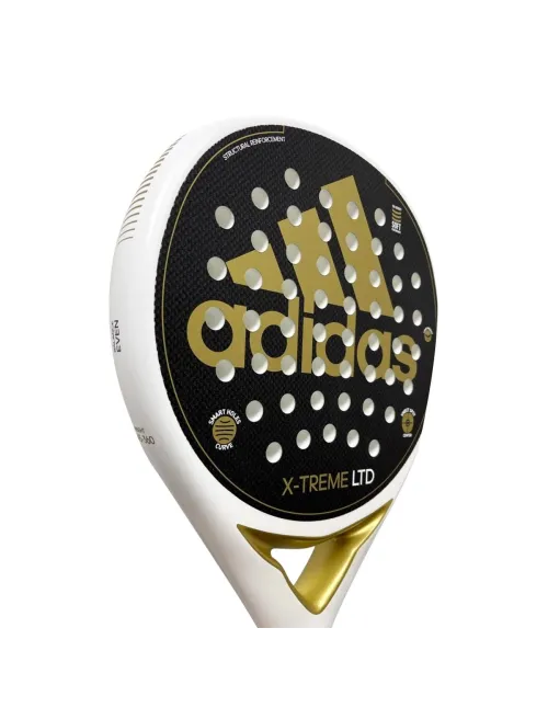 Adidas X-Treme LTD Weiß/Gold | Padel Besonderheiten