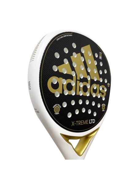 Adidas X-Treme LTD Weiß/Gold | Padel Besonderheiten