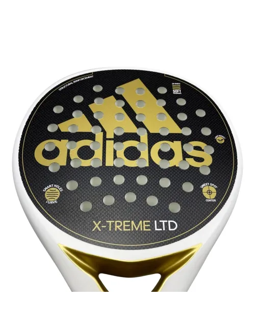 Adidas X-Treme LTD Weiß/Gold | Padel Besonderheiten