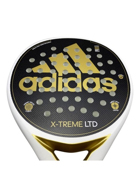 Adidas X-Treme LTD Weiß/Gold | Padel Besonderheiten