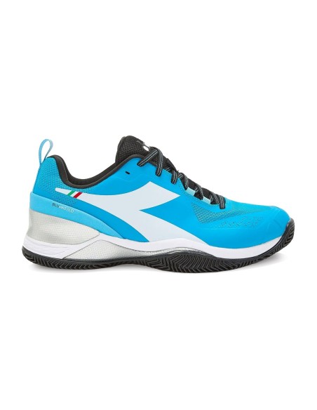 Diadora Blushield Torneo Clay Blue White | Padel Deals