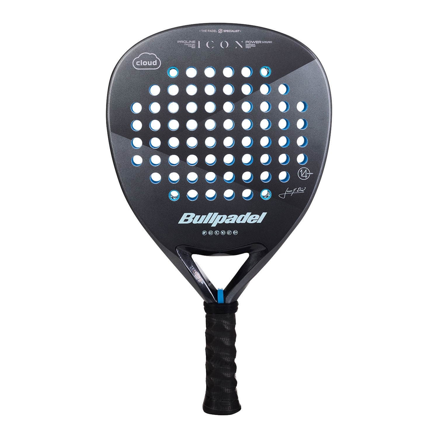 Bullpadel Icon Cloud 2025, Negro