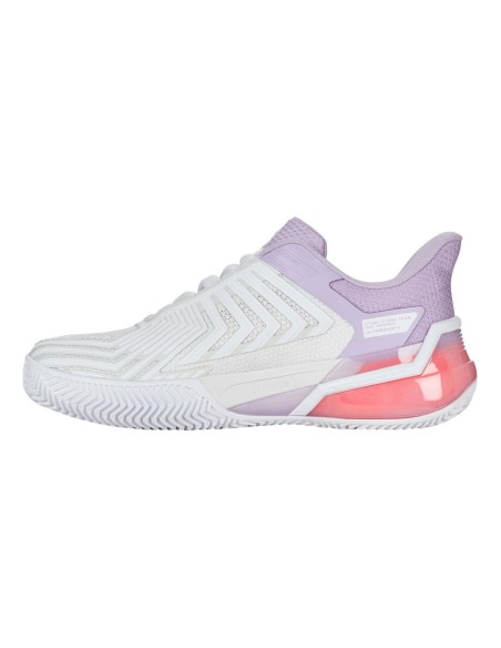 Kswiss Ultra Shot 4 Clay 94438182 Weiss Lila Damen