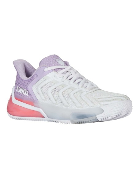 Kswiss Ultra Shot 4 Clay 94438182 Weiss Lila Damen