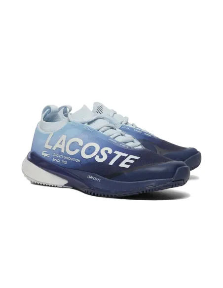 LACOSTE AG-LT SHOES LITE 49SFA0094 BB1 WOMAN Light Blue / Dark Blue | Ofertas de padel