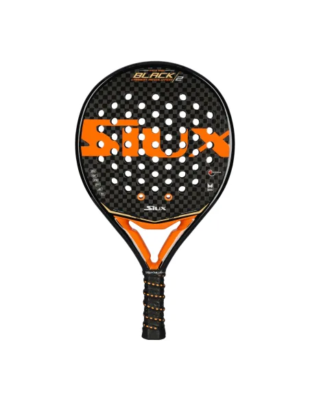 Siux Black Carbon Revolution 2 Naranja | Ofertas de padel