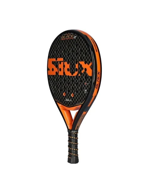 Siux Black Carbon Revolution 2 Naranja | Ofertas de padel