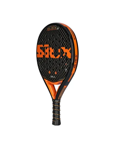 Siux Black Carbon Revolution 2 Naranja | Ofertas de padel