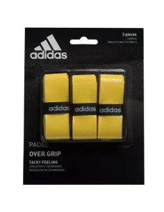 Adidas Overgrip Set 3 Unités Yellow