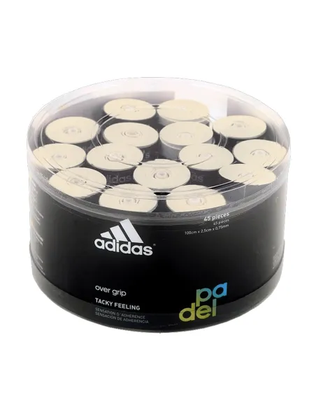 Cubo De Overgrip 45 Unidades Adidas Blanco | Ofertas de pádel