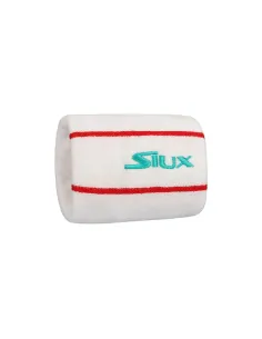Muñequera Siux Diablo Sanyo Blanca | Ofertas de pádel 2