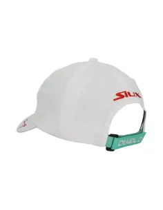 Gorra Siux Diablo Sanyo Blanca | Ofertas de pádel 2