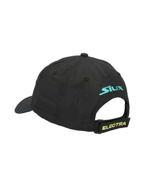 Gorra Siux Electra Stupa Negra/Amarilla | Ofertas de pádel