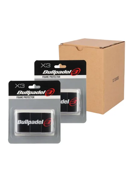 Boîte de protection de cadre Bullpadel Noir 12UD | Ofertas de Padel