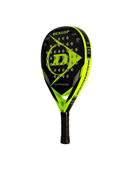 PALA DUNLOP EXPRESS BLACK/YELLOW 0503500 | Ofertas de padel