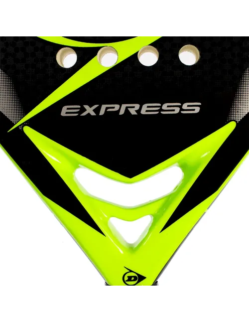 PALA DUNLOP EXPRESS BLACK/YELLOW 0503500 | Ofertas de padel