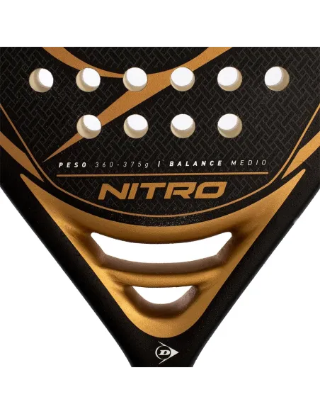 PALA DUNLOP NITRO GOLD NH 0503537 | Ofertas de padel