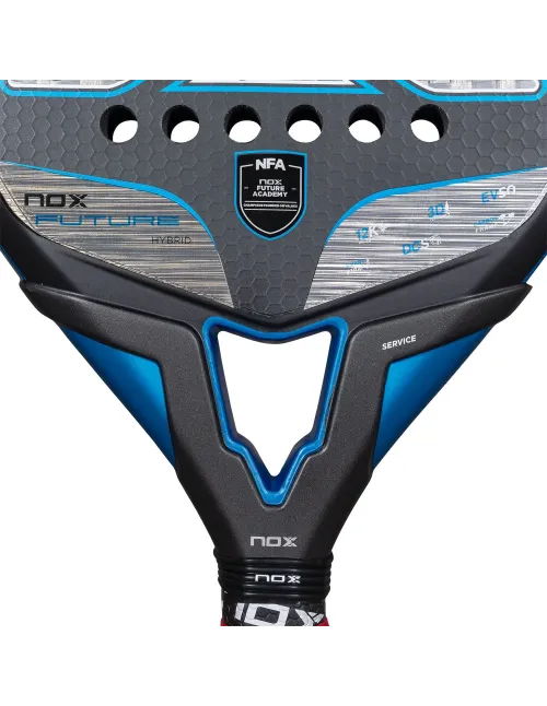NOX FUTURE HYBRID 12K ALUM BLADE PFUTHYB25 |Padel offers