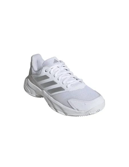 Adidas Courtjam Control 3 Clay White Womens Js2894 | Ofertas de padel