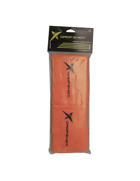 MUÑEQUERA LARGA DROP SHOT DA224013 NARANJA | Ofertas de padel