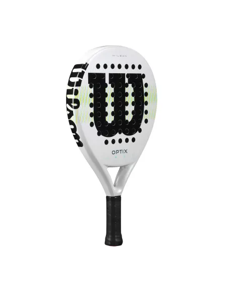 WILSON OPTIX V1 WHITE PADEL 2 RACKET WR181711U2 |Padel offers