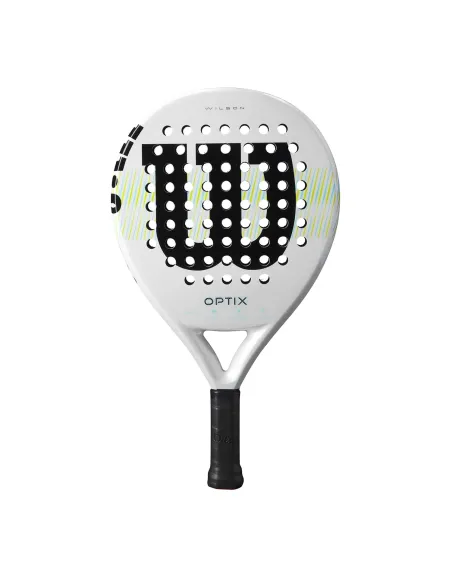 WILSON OPTIX V1 WHITE PADEL 2 RACKET WR181711U2 |Padel offers