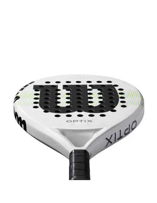 Wilson Optix V1 White Padel 2 | Ofertas de pádel