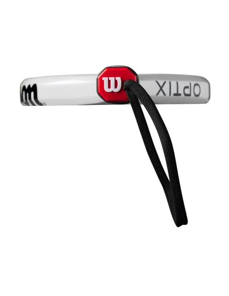 WILSON OPTIX V1 WHITE PADEL 2 RACKET WR181711U2 |Padel offers