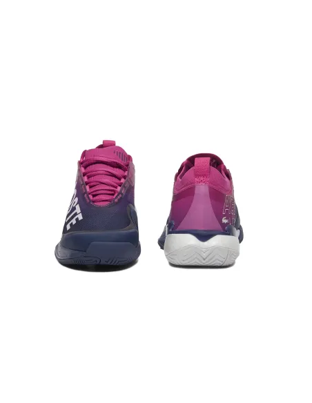 LITE LACOSTE AG-LT CLAY 49SFA0140 3A6 SAPATOS DE MULHERES Rosa / Azul Escuro | Ofertas de padel