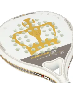 RAQUETTE CROWN HURRICANE 3.0 NOIRE A002050 |Padel offers 2