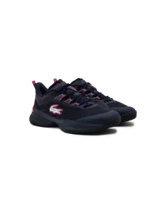 LACOSTE AG-LT ULTRA CLAY 49SFA0093 05C SAPATOS FEMININOS Marinho / Rosa | Ofertas de padel 2