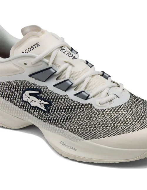 LACOSTE AG-LT23 ULTRA 49SMA0088 WN1 Off White / Navy SHOES | Ofertas de padel