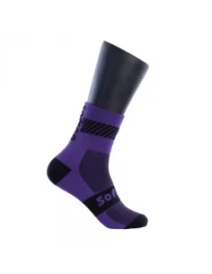 Socke Softee Walk Mittlere Wadenhöhe Violett