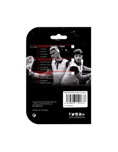 Box 6 units - Blister (2 pieces) Wristband Nox Gray Black Logo | Ofertas de padel 2