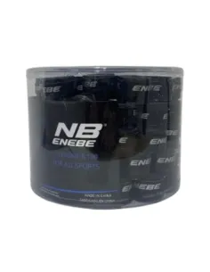 Cubo 100 Overgrips Enebe Lisos Negros | Ofertas de Padel