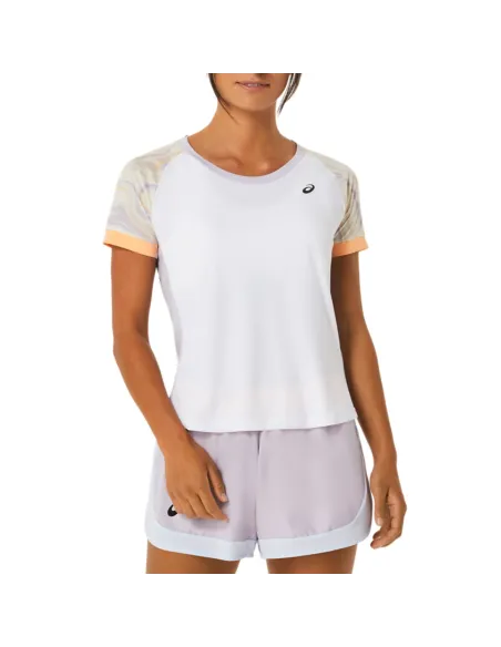 WOMEN’S Asics Court GRAPHIC SS TOP 2042A258 T-SHIRT | Ofertas de padel