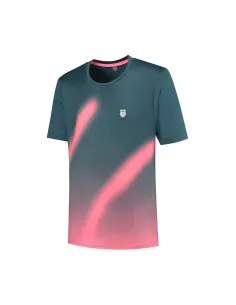 Camiseta Kswiss Hypercourt Print Crew 5 |Padel offers