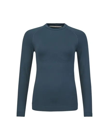T-Shirt à manches longues Head Flex Seamless Navy Blue Women's | Offres...