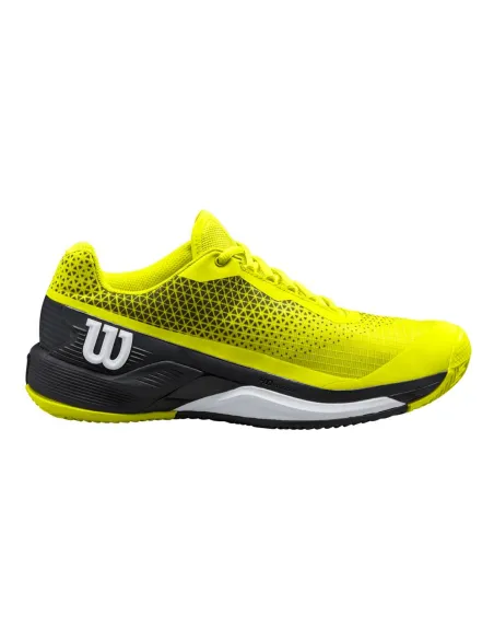 Wilson Rush Pro 4 Clay Yellow Yellow Black | Padel Deals